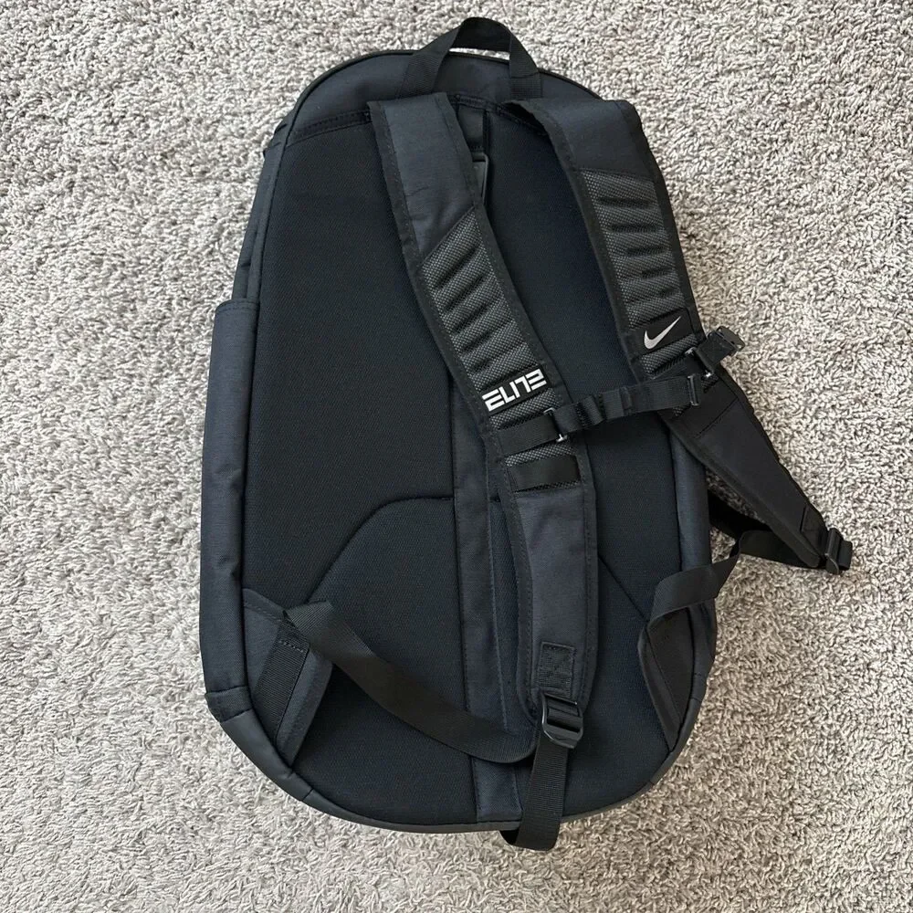 Nike Hoops Elite Pro Men's Basketball Backpack Black Silver BA5554-011 New